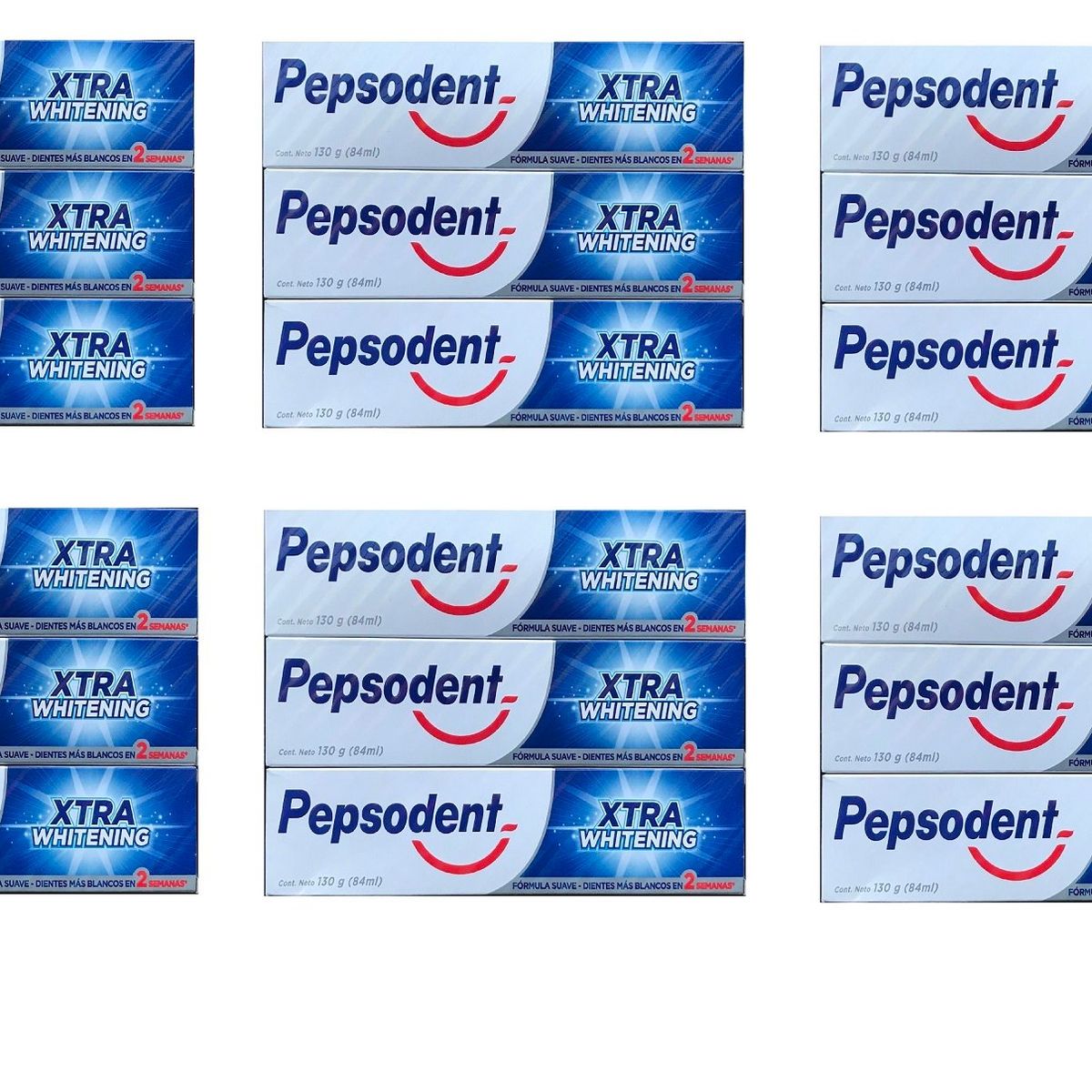 PEPSODENT - Pasta Dental Pepsodent 130grs Pack 18 Unidades