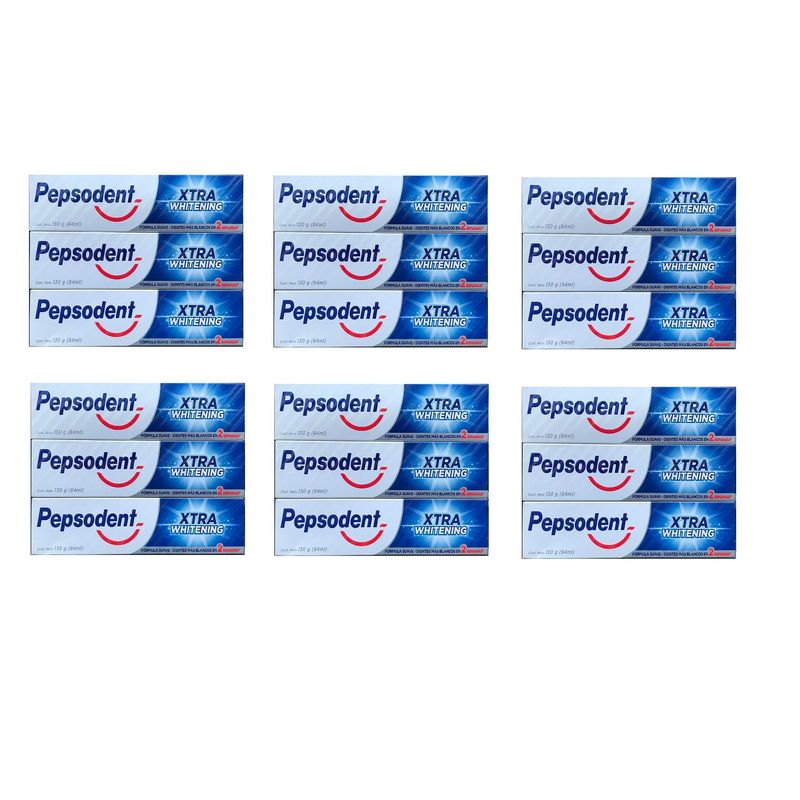 PEPSODENT - Pasta Dental Pepsodent 130grs Pack 18 Unidades