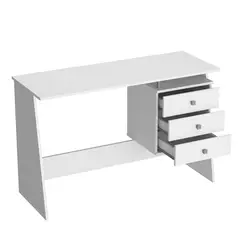 DF HOME - Escritorio Nova Emovell Blanco 3 Cajones B36.038