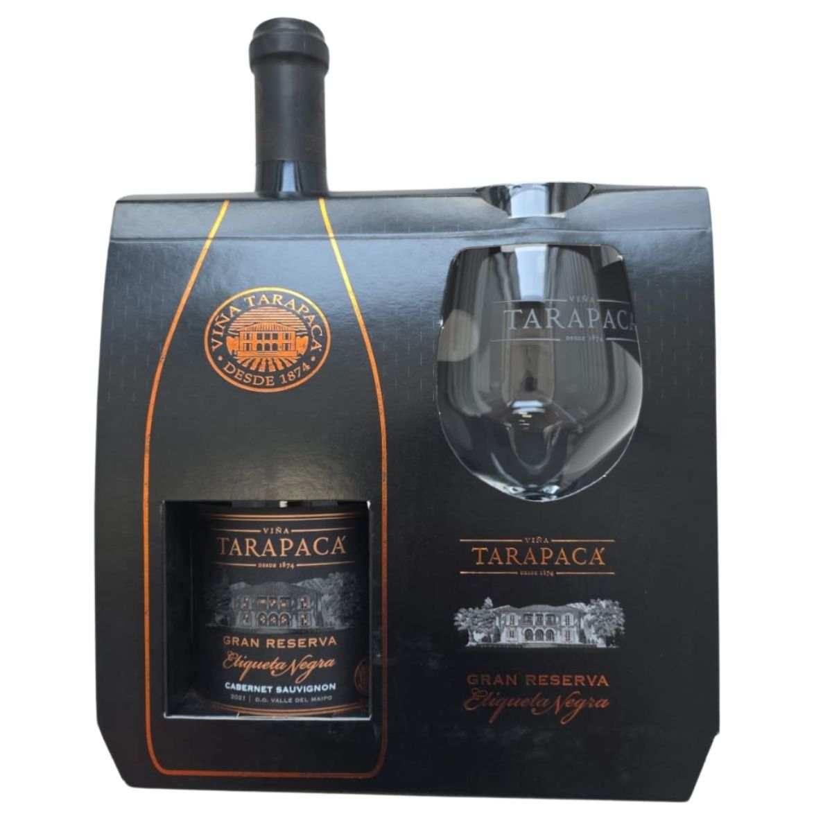 TARAPACA - Vino Tarapaca CS Gran Reserva+Copa Botella 750ml
