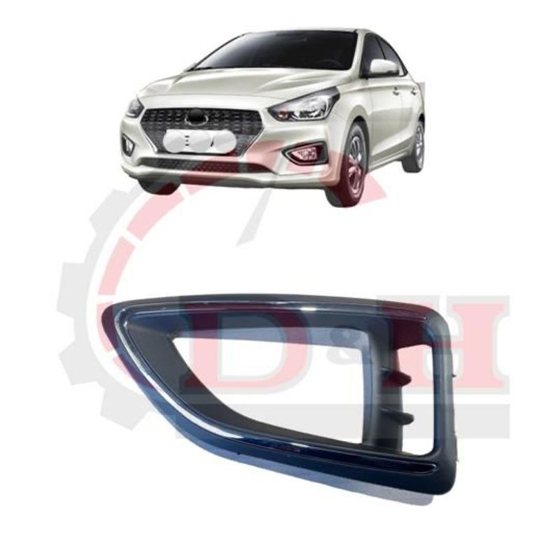 GENERICO - Bisel neblinero delantero izquierdo Hyundai 2020-2024 D0