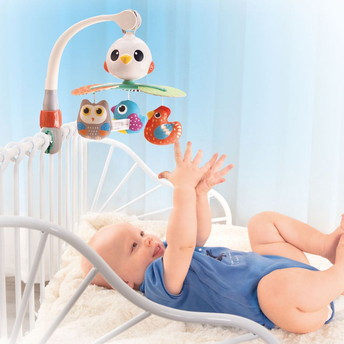 BBQOOL - Móvil Musical Portátil Birds