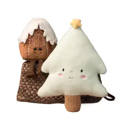 TIOZONEY - Decoración navideña almohada - árbol de Navidad 45CM
