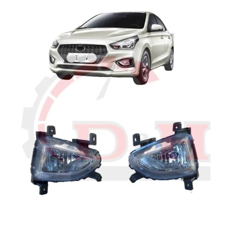 GENERICO - Par Neblineros delanteros Hyundai 2020-2024 D0