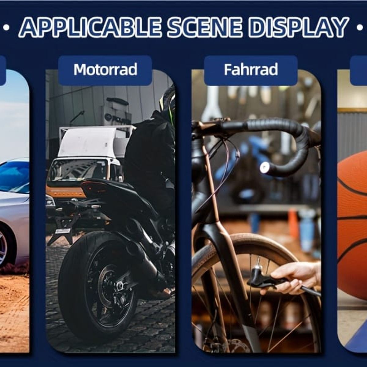 GENERICO - Mini Compresor De Aire - Bomba De Aire Eléctrica Portátil