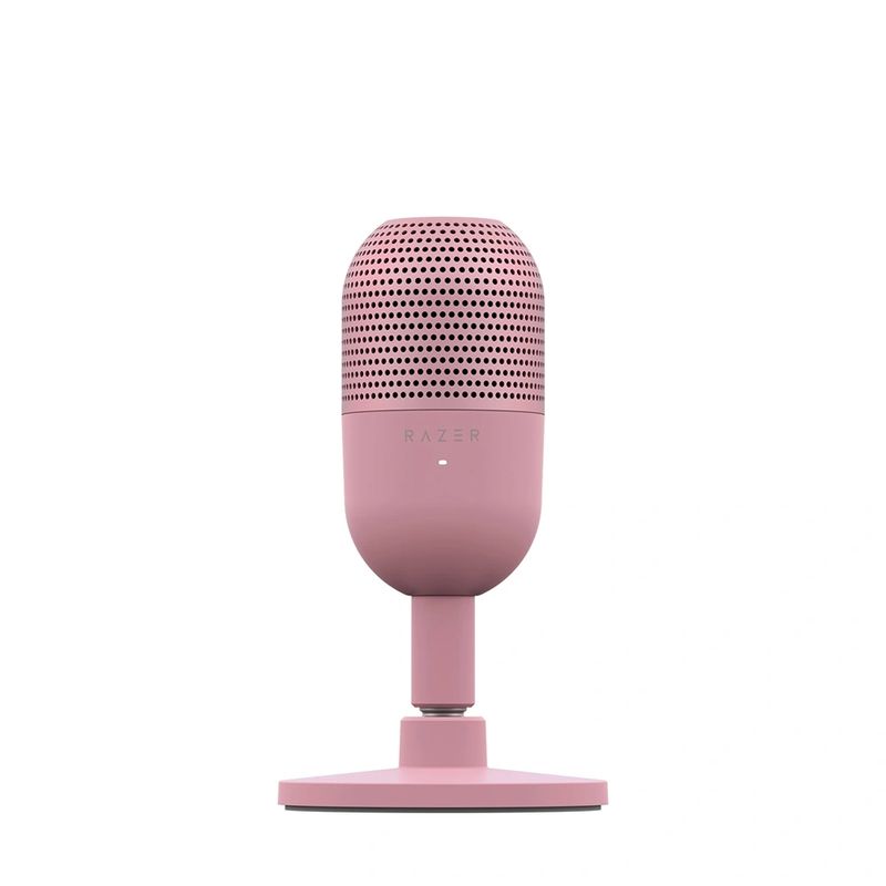 RAZER - Micrófono Razer Seiren V3 Mini Compact Streaming USB Rosa