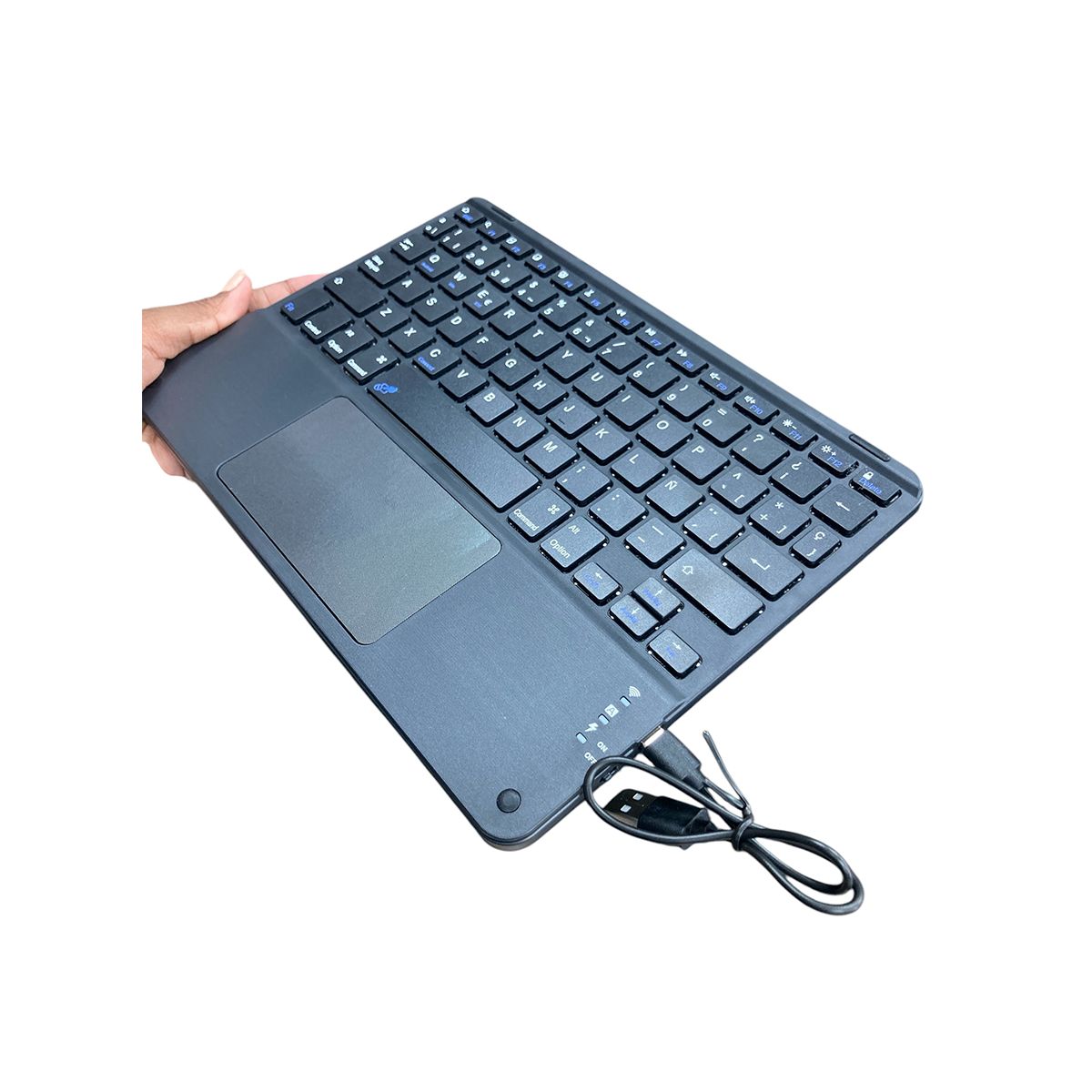 JOIGO - Funda Con Teclado Touchpad Español Para iPad Air 10.9 4ta 5ta Negro