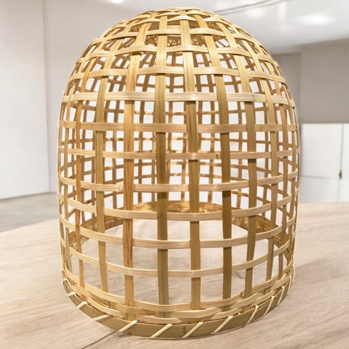 BRIC - Pantalla Fibras Naturales Iluminación.