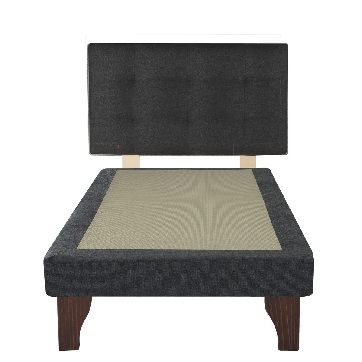 GAEX - BASE CON RESPALDO 1.5 PLAZAS 105X200 CM