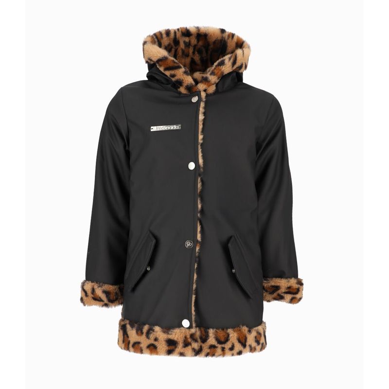 LIMONADA - Chaqueta niña engomada negro Limonada
