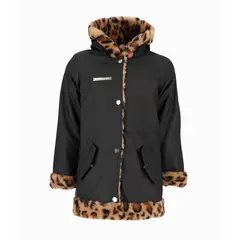 LIMONADA - Chaqueta niña engomada negro