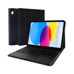 GENERICO - Funda Para iPad 11 A16 2025 + Teclado Touchpad Español