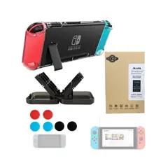 GENERICO - Set completo de protección para Nintendo Switch V1 y V2