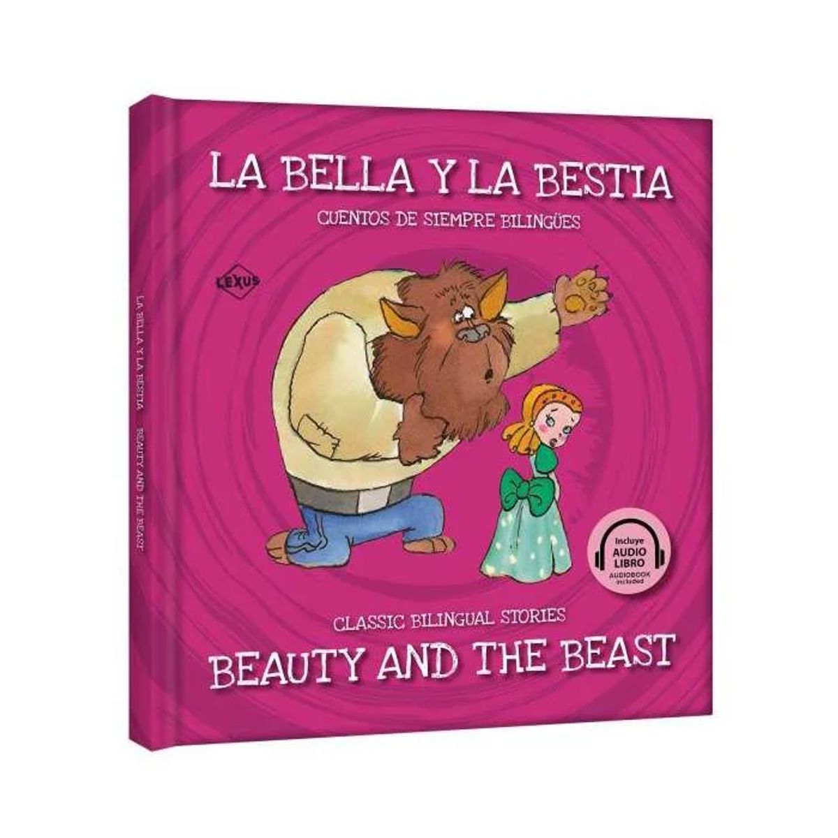 LEXUS - Bilingue La Bella y la Bestia  Beauty and The Beast Audiolibro Qr - Lexus