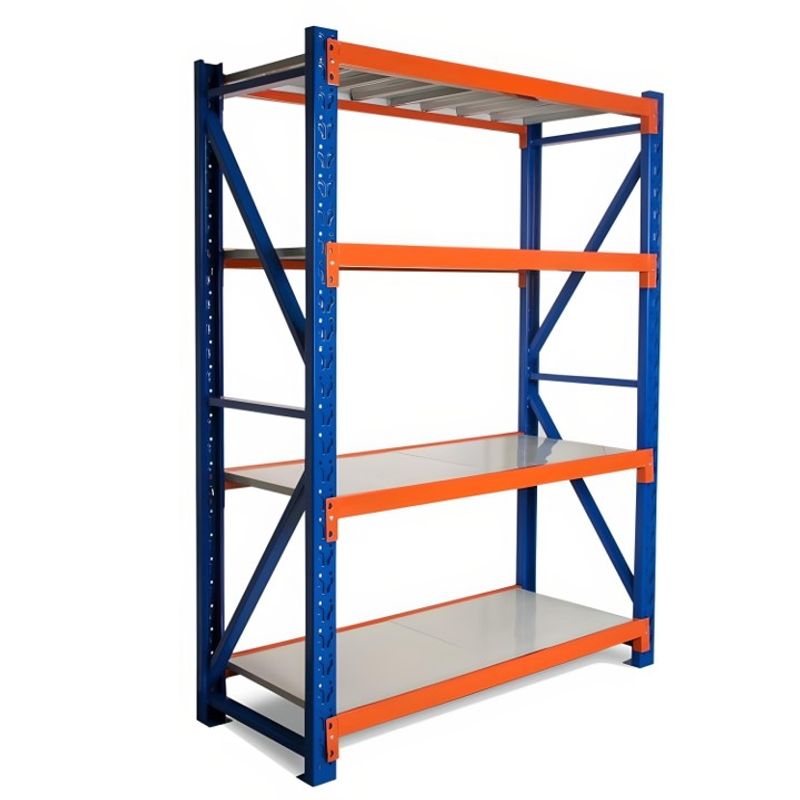 GENERICO - Estante Metálico Rack Industrial Bodega Repisas 200x200x60cm