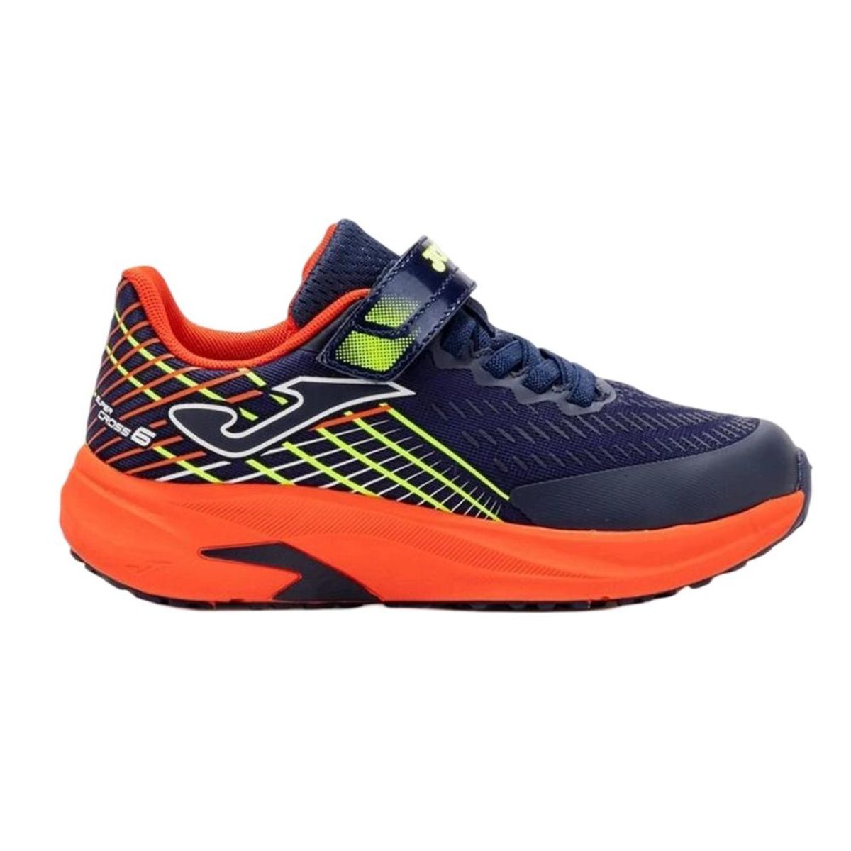 JOMA - Zapatilla Running Kids Super Cross Azul Marino Joma