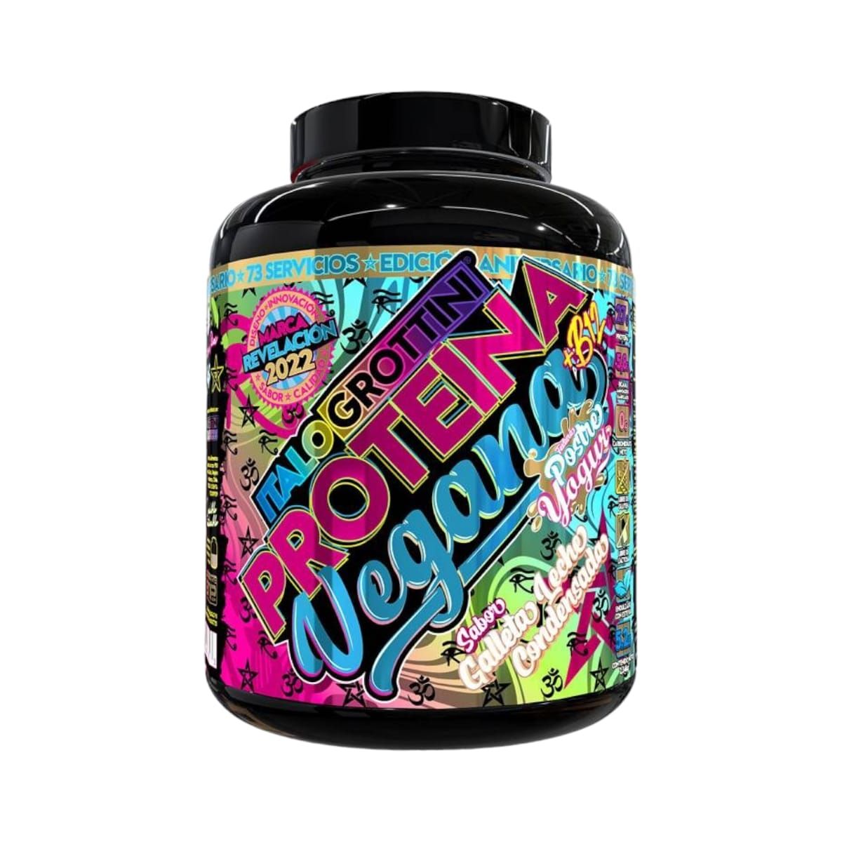 ITALO GROTTINI - PROTEINA VEGANA 5 LIBRAS 73SV GALLETA LECHE CONDENSADA - ITALO GROTTINI