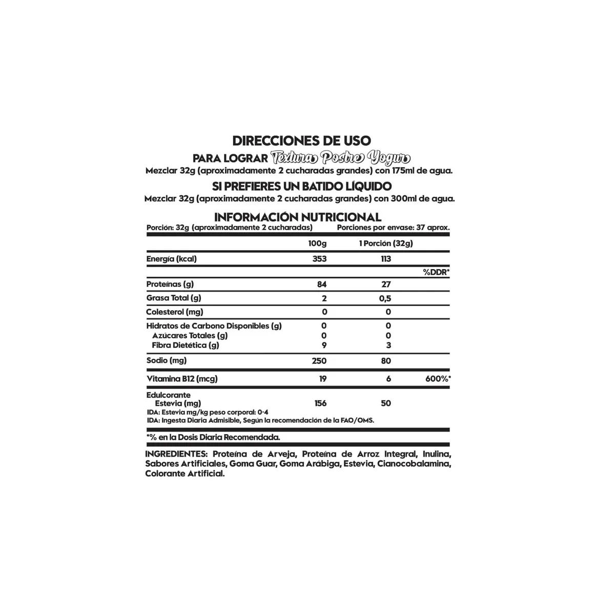 ITALO GROTTINI - PROTEINA VEGANA 5 LIBRAS 73SV GALLETA LECHE CONDENSADA - ITALO GROTTINI