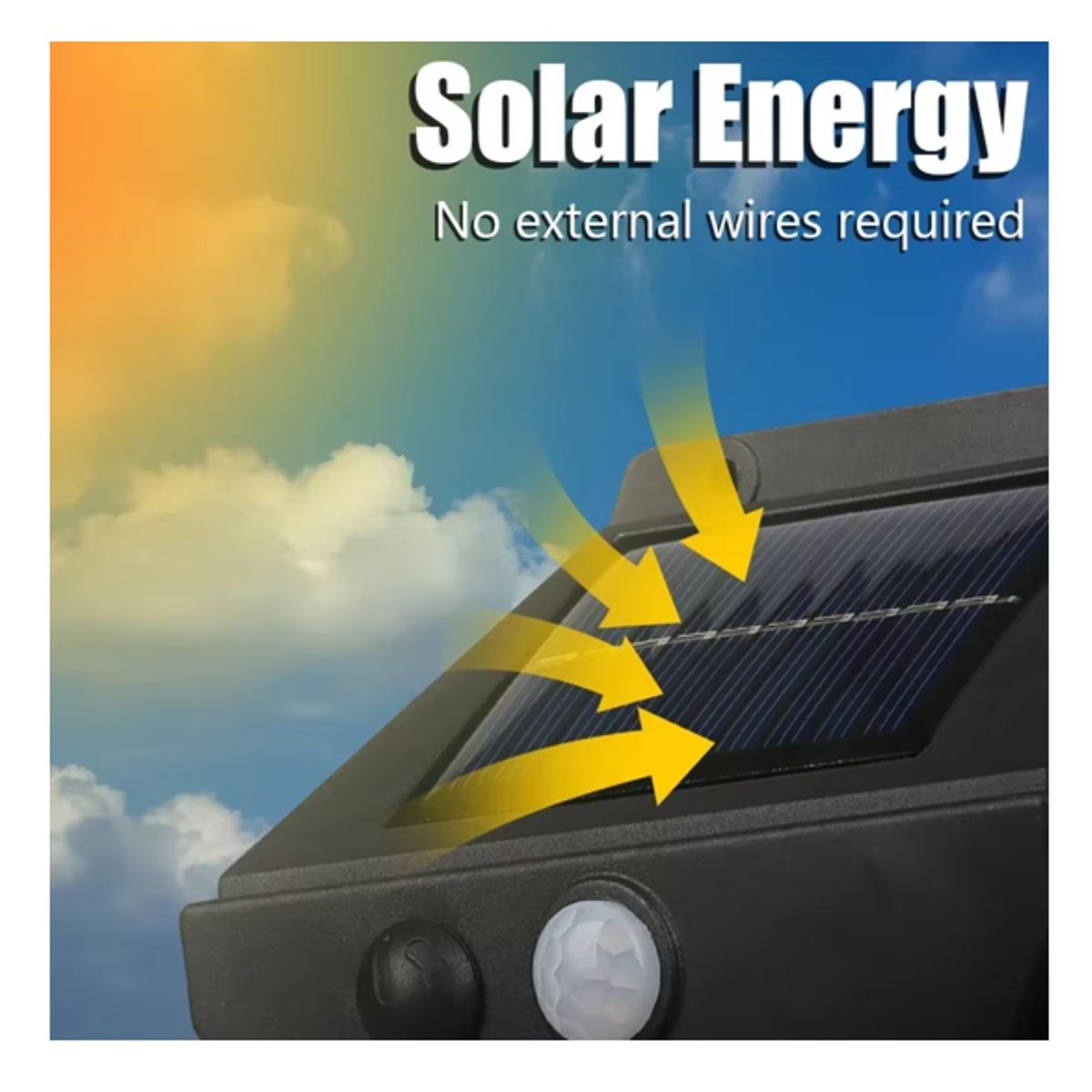 IRM - Farol Solar Exterior Lámpara Para Jardín Entrada