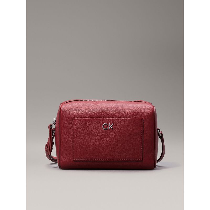 CALVIN KLEIN - Bandolera Daily Monogram Rojo Calvin Klein