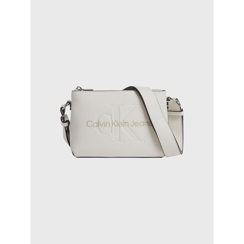 CALVIN KLEIN - Bandolera Sculpted Blanco Calvin Klein