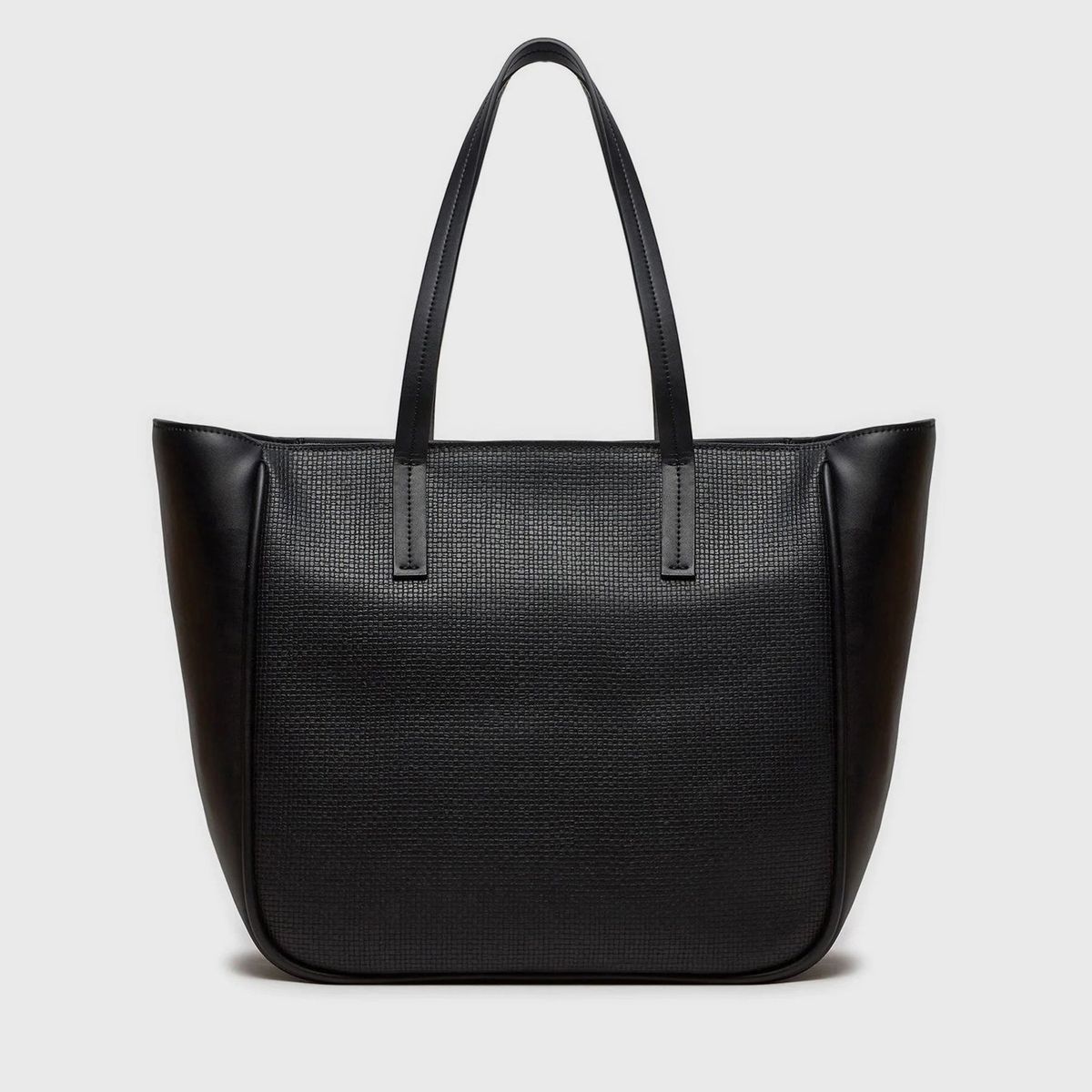 CALVIN KLEIN - Cartera Shopper Ck Refine Negro Calvin Klein