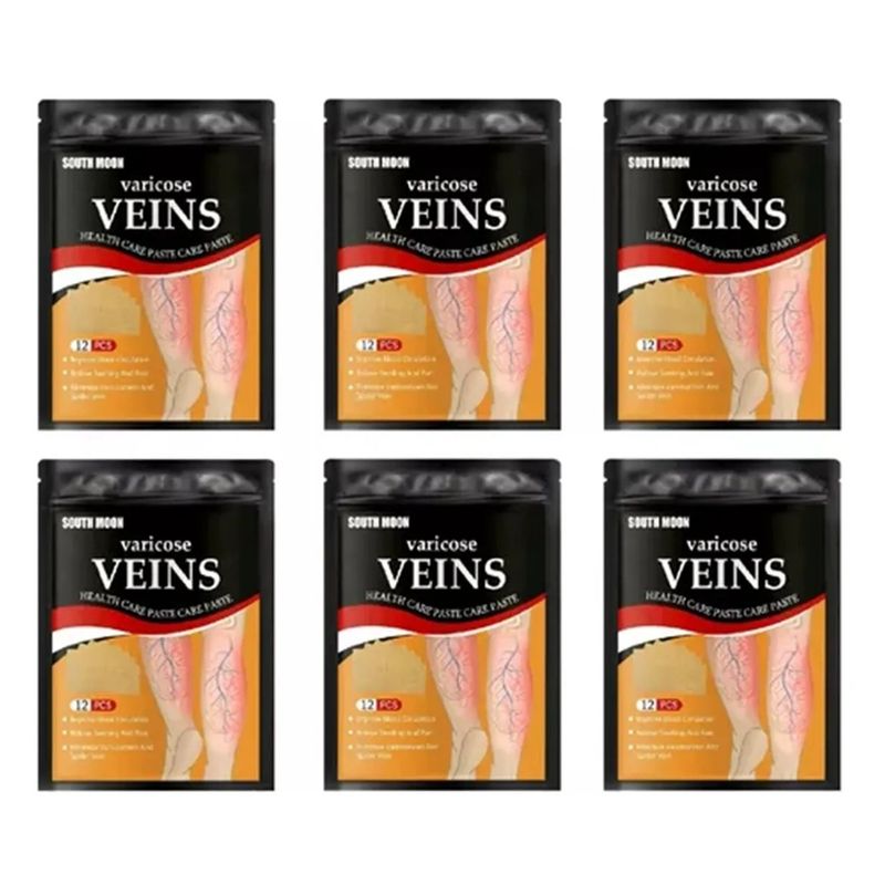 GENERICO - 72 Parche Pierna Para Tratamiento De Venas Varicosas Varices