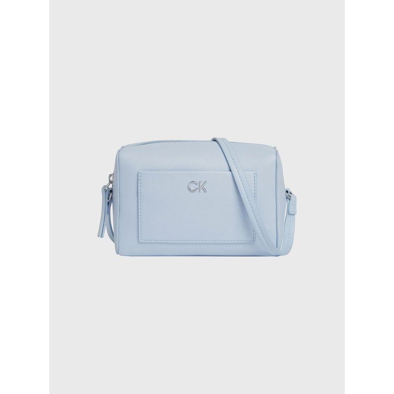 CALVIN KLEIN - Bandolera Daily Monogram Celeste Calvin Klein