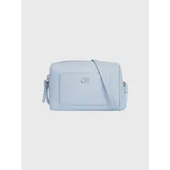 CALVIN KLEIN - Bandolera Daily Monogram Celeste