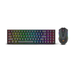 REDRAGON - Kit De Mouse Y Teclado Mecanico Inalambricos S136