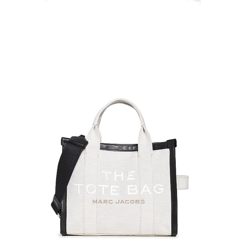 MARC JACOBS - Marc Jacobs Bolso tote pequeño para mujer Beige-Black