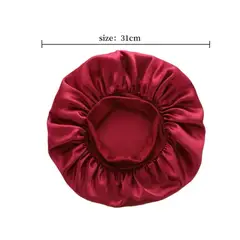 GENERICO - Gorro Satin Anti Enredos Con Peine Cabello Rizo Ondulado