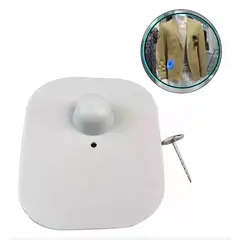 GENERICO - Pack 500 Alarmas Sensor Con Pin Antirrobo Ropa Am 8.2mhz