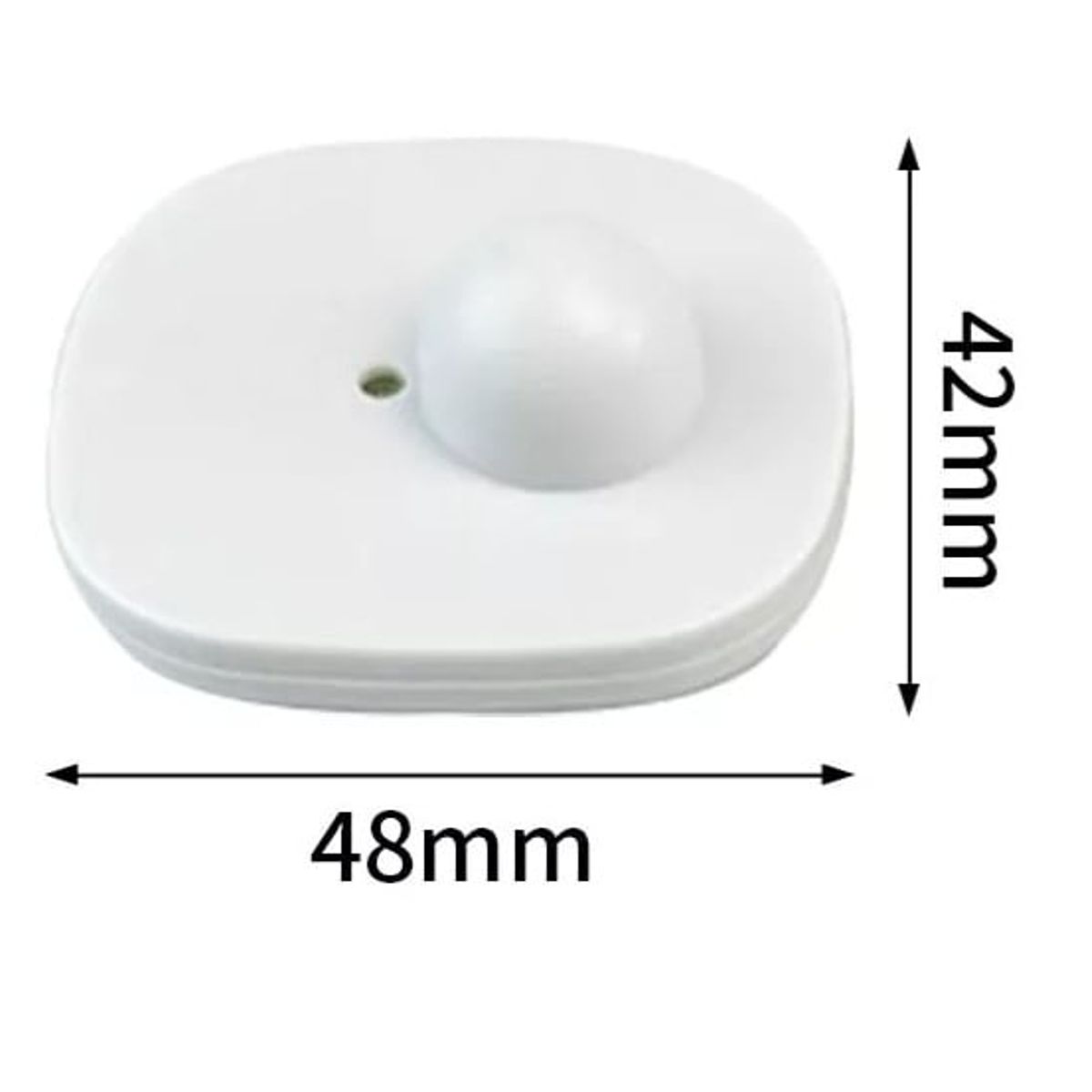 GENERICO - Pack 500 Alarmas Sensor Con Pin Antirrobo Ropa Am 8.2mhz