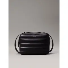 CALVIN KLEIN - Bandolera Line Quilt Negro