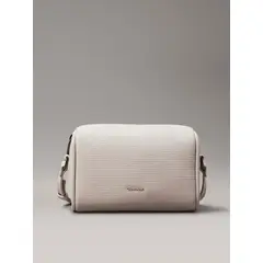 CALVIN KLEIN - Bandolera Ck Refine Beige