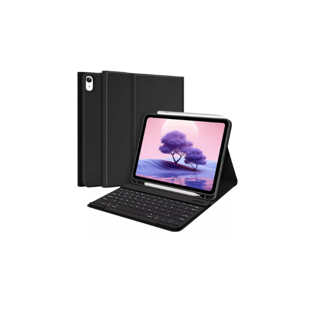 GENERICO - Funda Con Teclado Español Para iPad 11th A16 2025