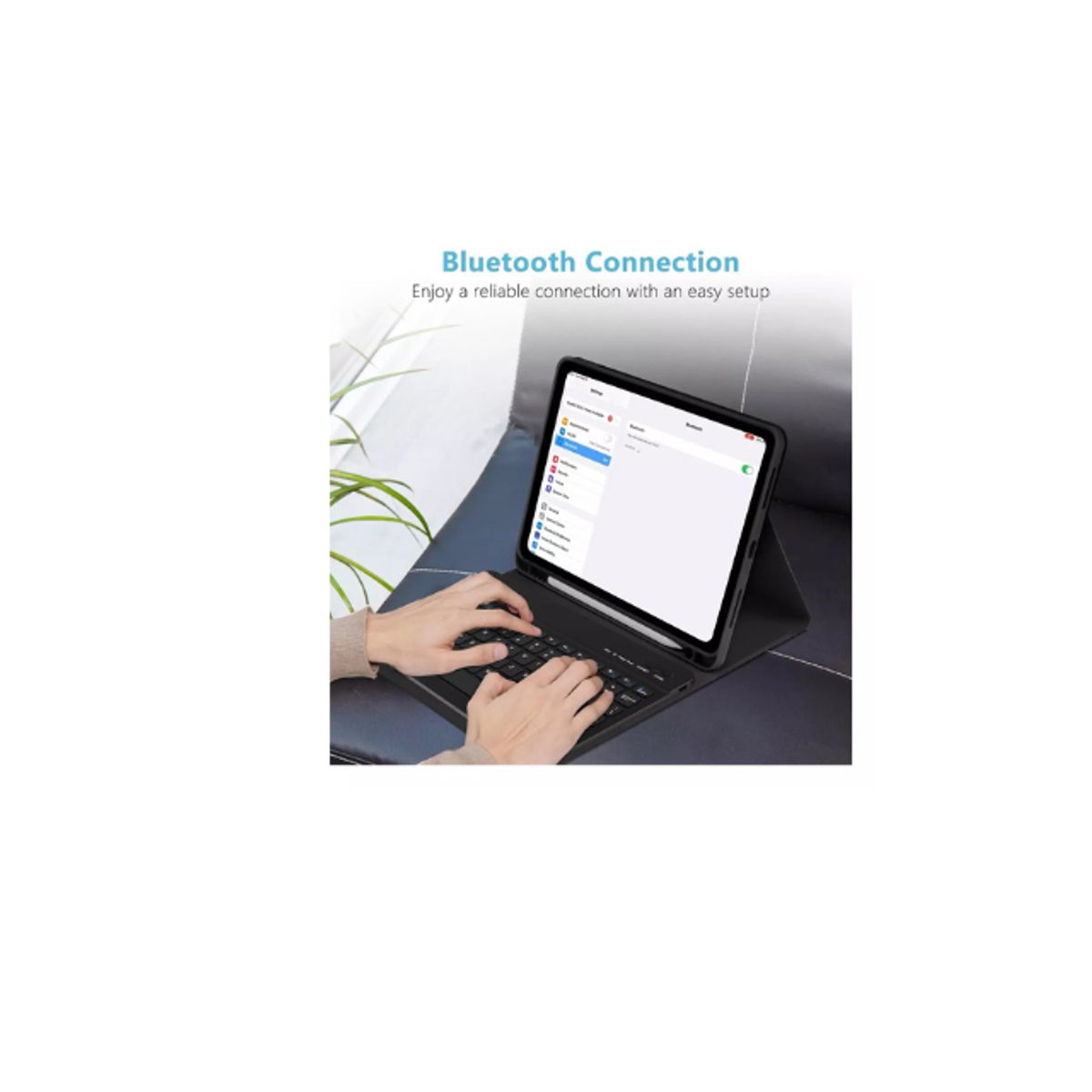 GENERICO - Funda Con Teclado Español Para iPad 11th A16 2025