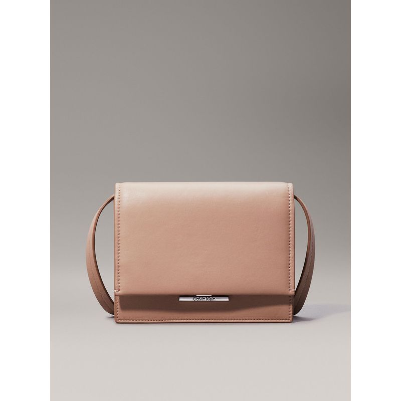 CALVIN KLEIN - Bandolera Ck Linear Beige Calvin Klein