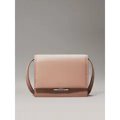 CALVIN KLEIN - Bandolera Ck Linear Beige