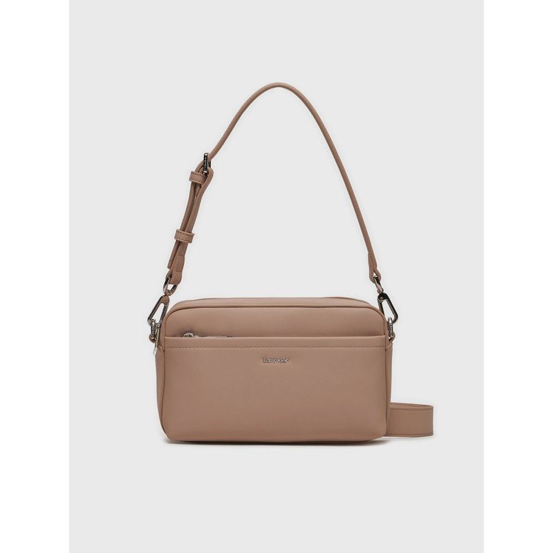 CALVIN KLEIN - Bandolera CK Must Convertible Beige Calvin Klein