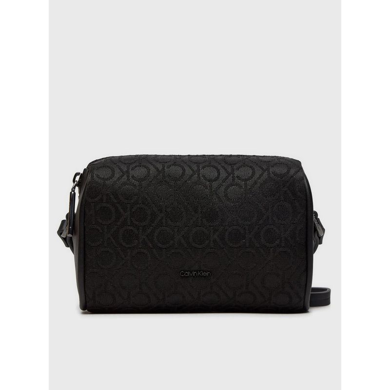 CALVIN KLEIN - Bandolera Ck Refine Monogram Negro Calvin Klein