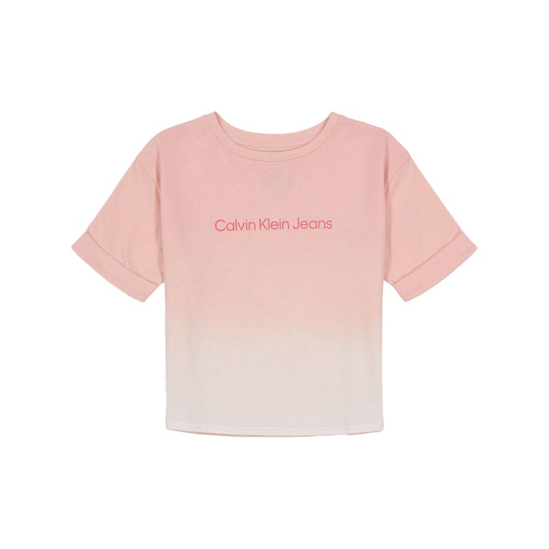 CALVIN KLEIN - Polera Ombre Rosa Calvin Klein