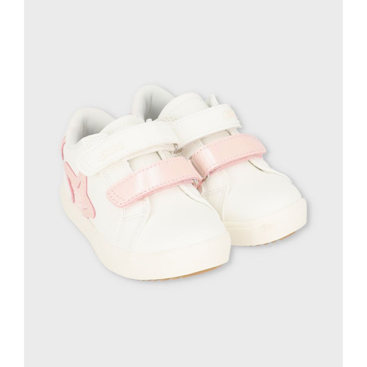 4KIDS - Zapatilla bebés con glitter blanco 4 Kids