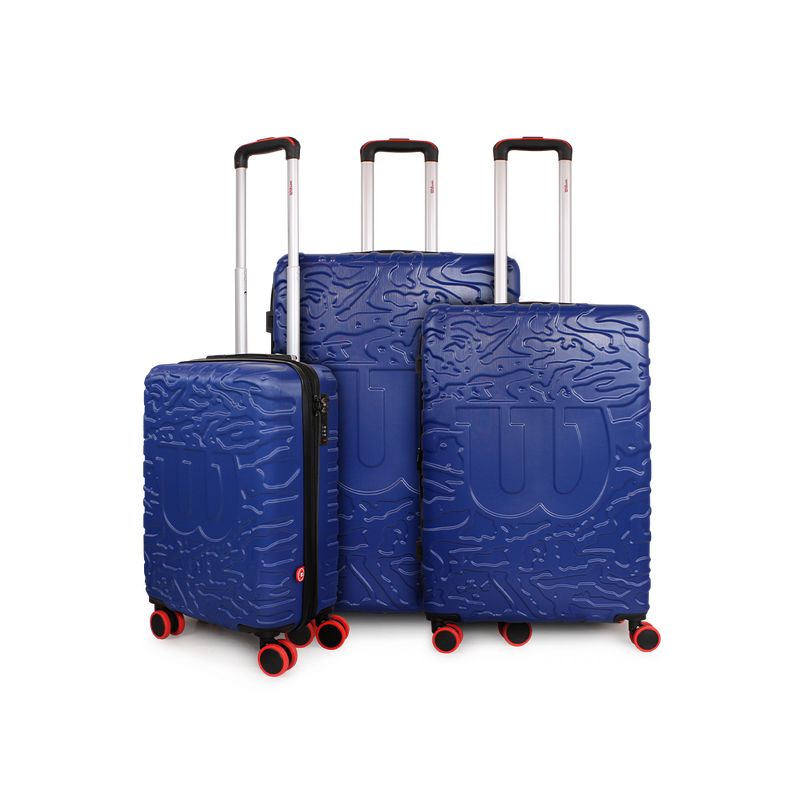 WILSON - Set 3 maletas S+M+L Vermont azul Wilson