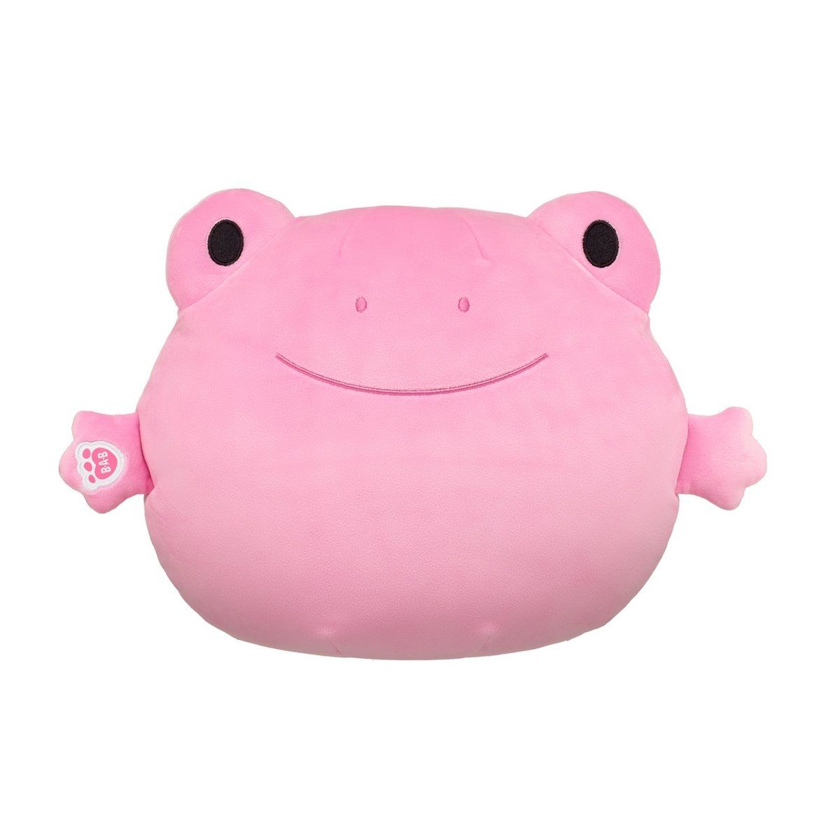 BUILD A BEAR - Peluche Build a Bear Skoosherz rana rosada