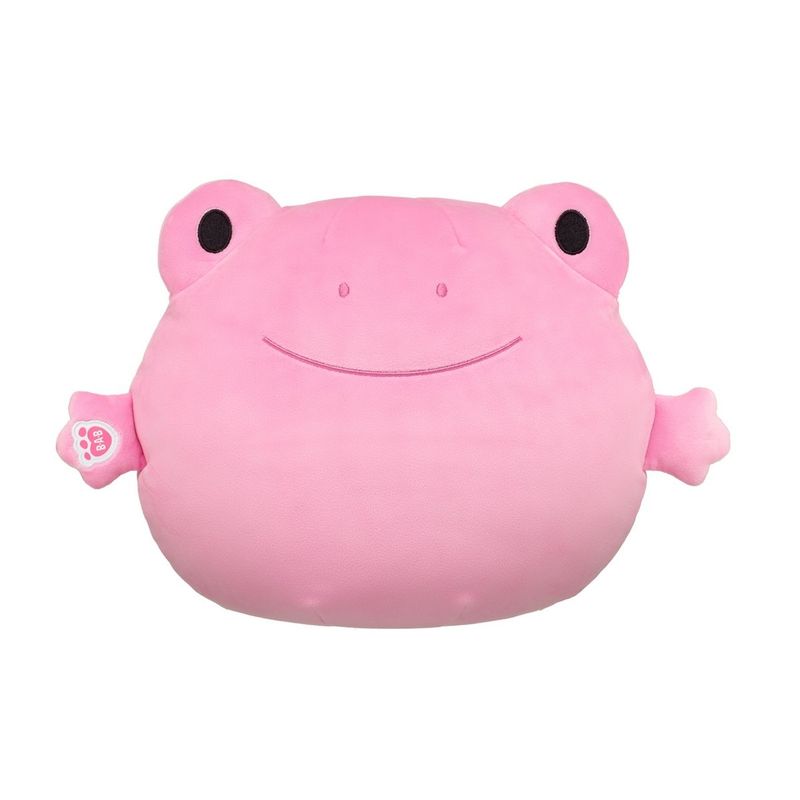 BUILD A BEAR - Peluche Build a Bear Skoosherz rana rosada