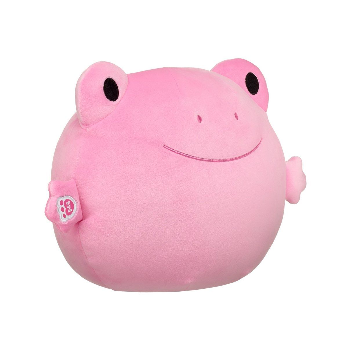 BUILD A BEAR - Peluche Build a Bear Skoosherz rana rosada