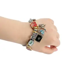 GENERICO - Pulsera con dijes charms de Harry Potter