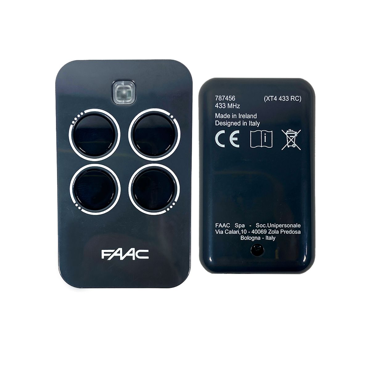 FAAC - Control Remoto Faac 4 Canales